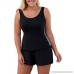 Miraclesuit Women's Swimwear Plus Size Tummy Control High Waistline Swim Shorts Bathing Suit Bottom Black B07M9RNCRW